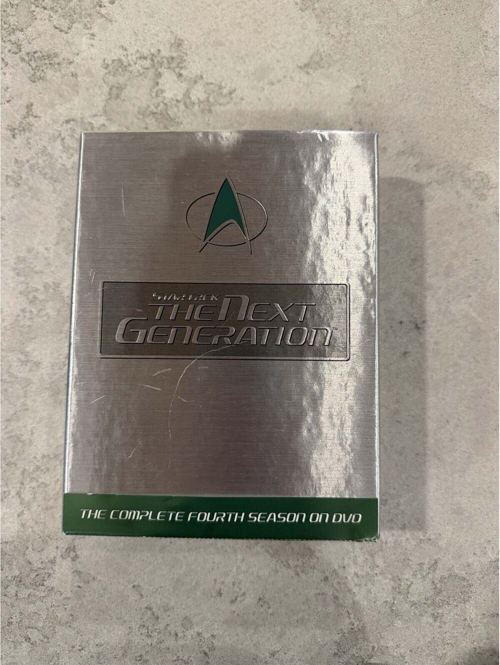 Star Trek: The Next Generation Season 4(DVD, 2002, 7-Disc Set, Sensormatic) Top